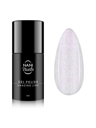 NaniNails NANI Amazing Line гел лак за нокти цвят Moon Pearl 5 мл.