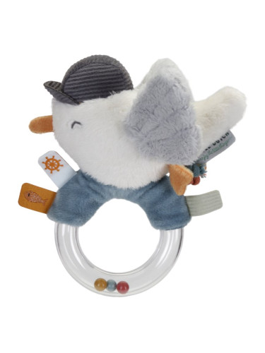 Little Dutch Rattle Sailors Bay дрънкалка с гризалка Sailors Bay 1 бр.