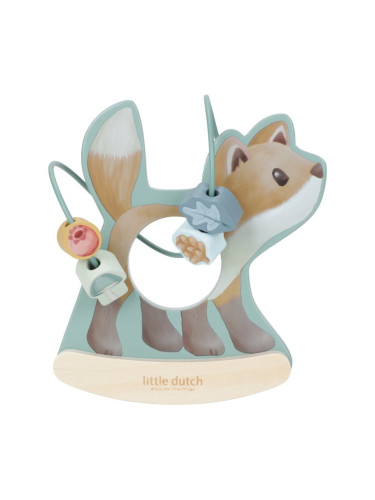 Little Dutch Forest Friends Rocking Fox играчка за подреждане 12 m+ 1 бр.