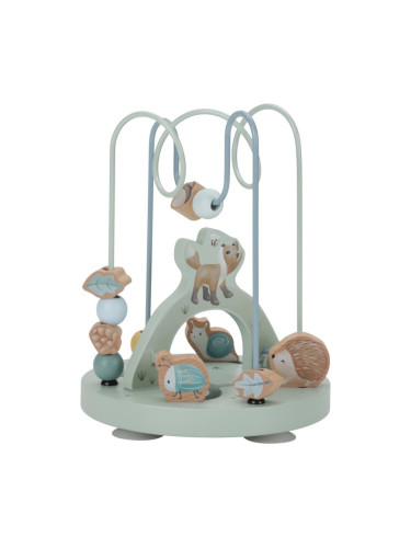 Little Dutch Forest Friends Activity Spiral играчка за подреждане 18 m+ 1 бр.