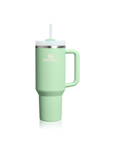 Stanley Quencher H2.O FlowState™ Tumbler неръждаема термочаша със сламка голям Pistachio 1180 мл.