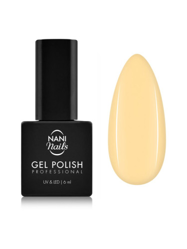NaniNails NANI Professional гел лак за нокти цвят Vanilla Pudding 6 мл.