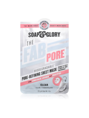 Soap & Glory The Fab Pore платнена маска 29 гр.
