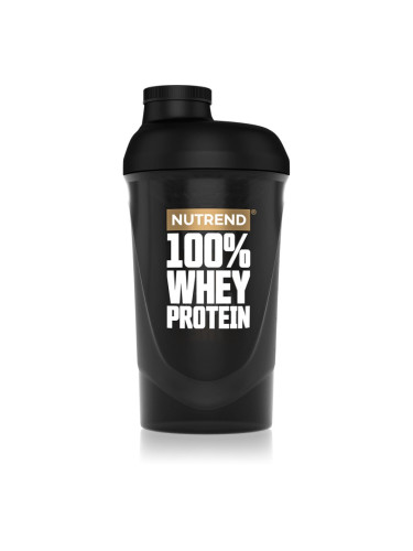 Nutrend Shaker 600 ml спортен шейкър боя Black 600 мл.