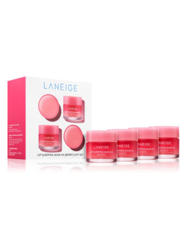 LANEIGE Lip Sleeping Mask нощна регенерираща маска за устни цвят BERRY