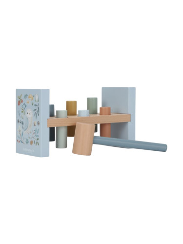 Little Dutch Forest Friends Pounding Bench игра с чукче 12 m+ 1 бр.