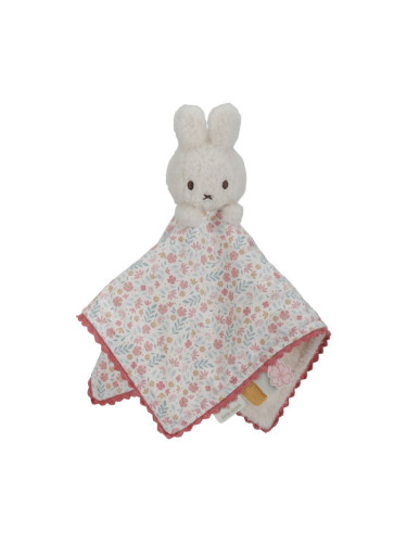 Little Dutch Miffy Fluffy Lucky Blossom Cuddle Cloth играчка за заспиване 0 m+ Pink 1 бр.