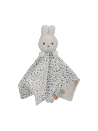Little Dutch Miffy Fluffy Lucky Leaves Cuddle Cloth играчка за заспиване 0 m+ Blue 1 бр.