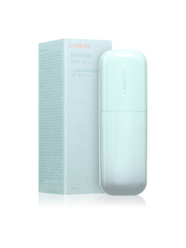 LANEIGE Skin Veil Base EX коригираща основа цвят Mint Green 30 мл.