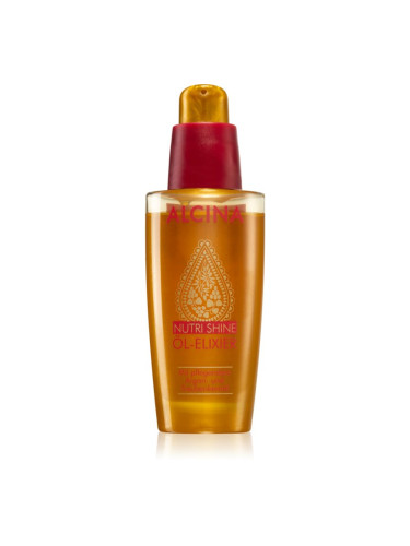 Alcina Nutri Shine еликсир с масло за лъскава и изглаждаща коса 50 мл.