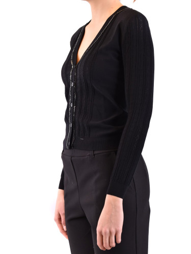 Бутиков черен кардиган Moschino