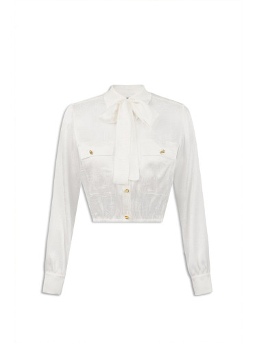 Бяла блуза Elisabetta Franchi