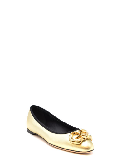 Златни балерини Giuseppe Zanotti