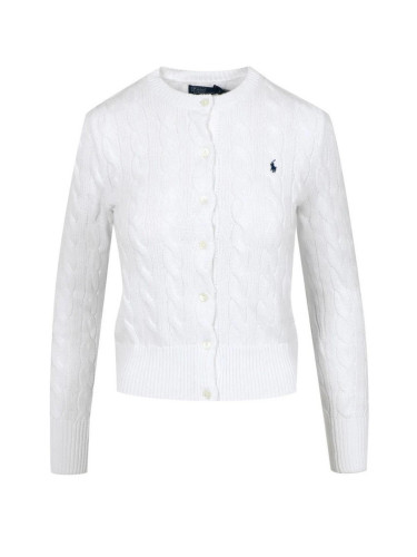 Бял жилетка Polo Ralph Lauren