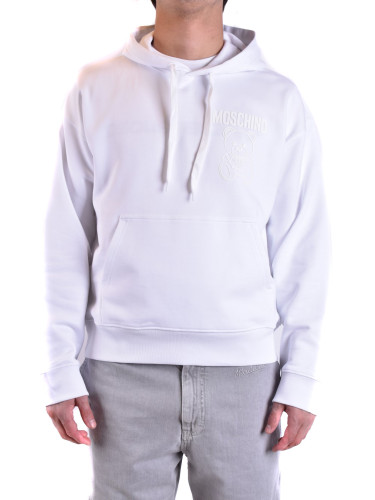 Moschino бял суичър