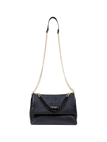 Черна чанта Liu Jo с верижка