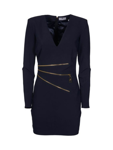 Мини рокля Elisabetta Franchi с деколте