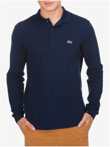 Мъжка тениска с яка Lacoste Basic