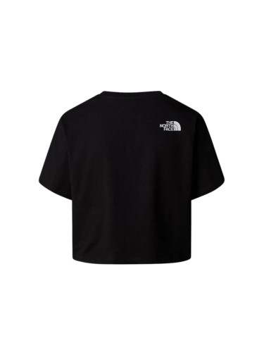 Черен къс топ The North Face