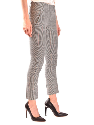 Карирани панталони Dondup