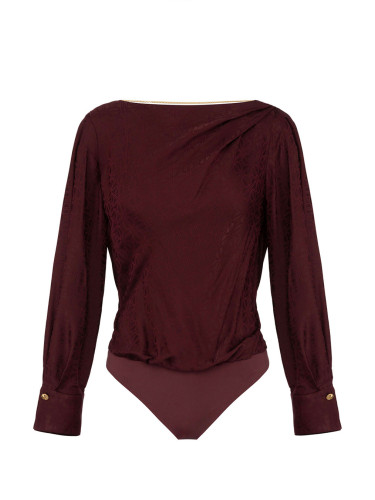 Боди с дълъг ръкав Elisabetta Franchi