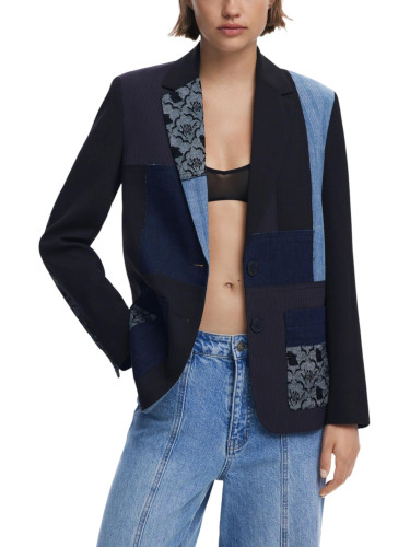 Дамско яке Desigual с пачуърк мотив