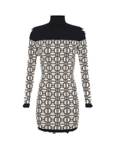 Рокля Elisabetta Franchi с геометричен модел