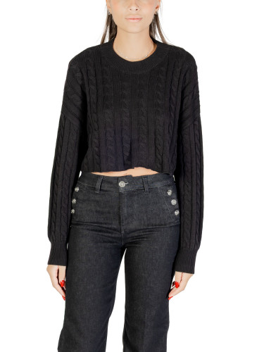 Черен суитшърт с дълъг ръкав