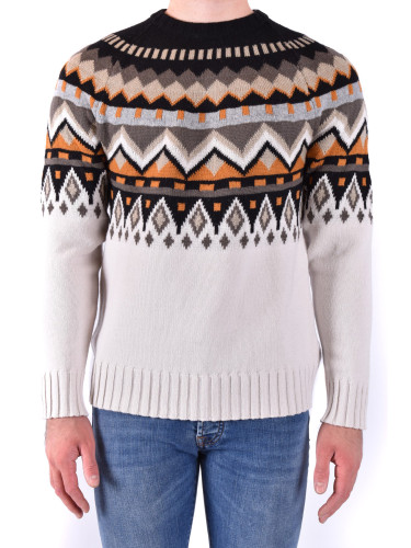 Пуловер с шарки Paolo Pecora