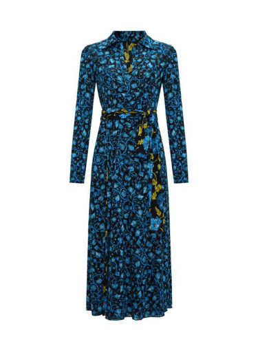 Макси рокля на Даян фон Фюрстенберг с флорален принт