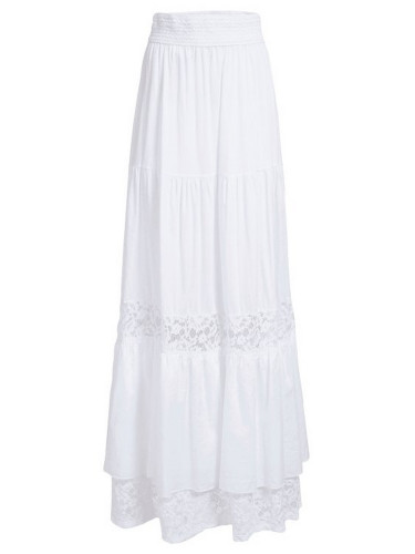 Дамска бяла макси пола Guess