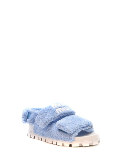 Сини джапанки Miu Miu