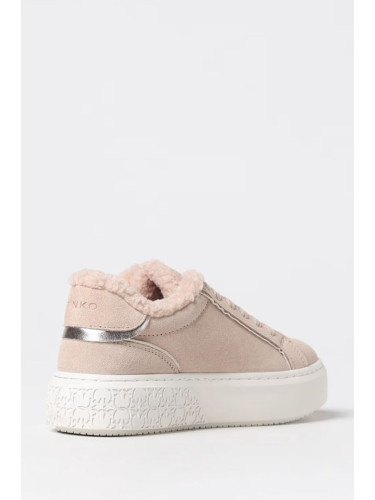 Дамски велурени маратонки Pinko