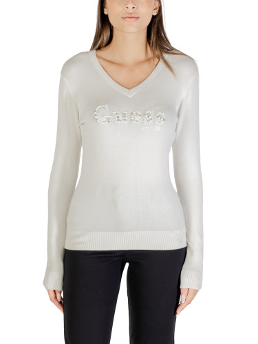 Дамски пуловер с V-образно деколте Guess