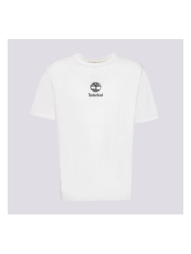 Timberland Тениска New Small Logo Print Ss Tee мъжки Дрехи Тениски TB0A6WWT1001 Бял