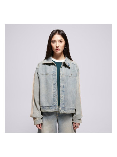 Adidas Яке P Ess Denim Jkt дамски Дрехи Пролетно-есенни якета JY2872 Син