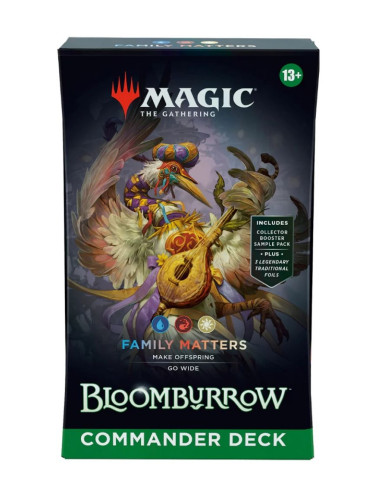  Magic The Gathering: Bloomburrow Commander Deck - Family Matters