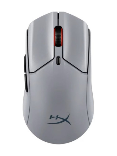 Гейминг мишка HyperX - Pulsefire Haste 2 Pro 4K, оптична, безжична, сива