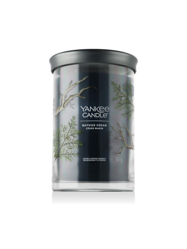 Yankee Candle Signature Bayside Cedar Tumbler Ароматна свещ 567 g