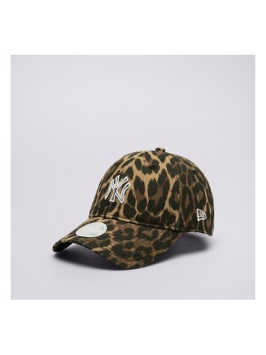 New Era Шапка Wmns Outline Leopard 920 Nyy New York Yankees дамски Аксесоари Шапки с козирка 60667497 Тъмносин