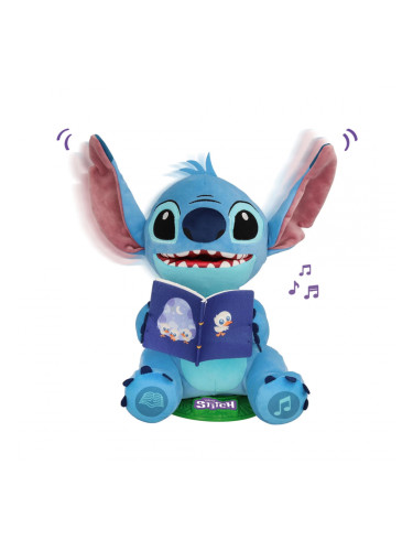 Интерактивна играчка Стич - Разказвач на приказки, Лило и Стич, 39 см