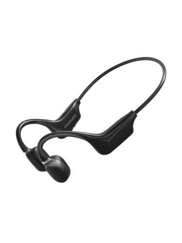 Безжични слушалки ProMate Ripple, AudioConduct® Endurance Wireless Headphone • Bone Conduction Tech • Lightweight Design • 8 Hour Playback Time • Handsfree Function, Черен