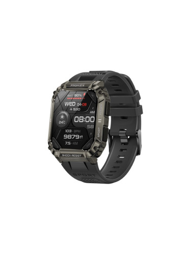 Smart Часовник ProMate XWATCH-S19.BLACK  1.95" BT Calling Sports Smartwatch with Fitness Tracker, Multi-Sport, Health Sensors, IP67 - Черен