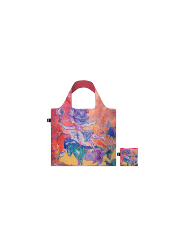 Loqi Marc Chagall - The Circus Recycled Bag Unisex - Раници и чанти LOQI - Червен - MC.CI-One-size - Size: One size