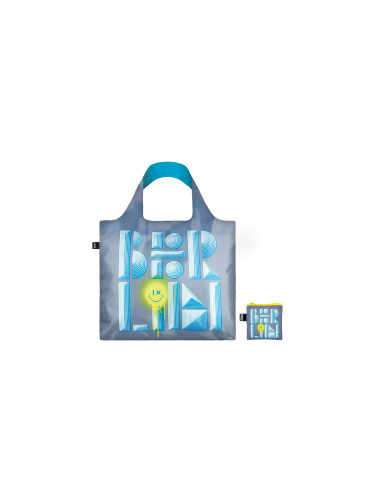 LOQI - Alex Trochut Berlin Bag Unisex - Раници и чанти LOQI - Сив - AT.BE-One-size - Size: One size