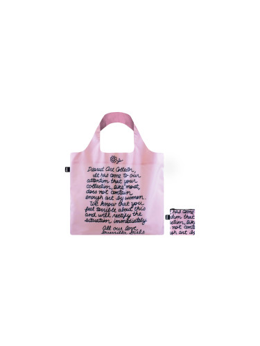 Loqi Guerrilla Girls - Dearest Art Collector Recycled Bag Unisex - Раници и чанти LOQI - Розов - GG.DC-One-size - Size: One size