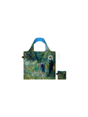 Loqi Pierre-Auguste Renoir - Woman with a Parasol in a Garden Recycled Bag Unisex - Раници и чанти LOQI - Зелен - PR.WP-One-size - Size: One size