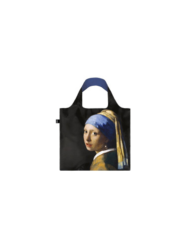 LOQI JOHANNES VERMEER - GIRL WITH A PEARL EARRING Recycled Bag Unisex - Раници и чанти LOQI - Черен - JV.GI.R-One-size - Size: One size