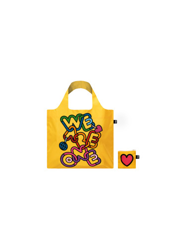 Loqi Craig & Karl - We are One Recycled Bag Unisex - Раници и чанти LOQI - Жълт - CK.WE-One-size - Size: One size
