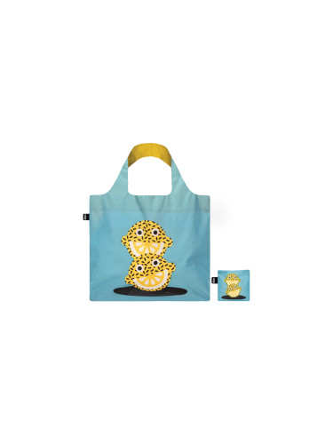 Loqi Daniel Ramírez Pérez - Lucky Lemons Recycled Bag Unisex - Раници и чанти LOQI - Син - DR.LL-One-size - Size: One size